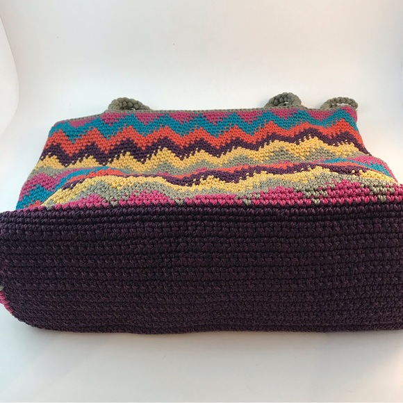 Chevron Patterned Woven Bag by The Sak - Picture 8 of 10